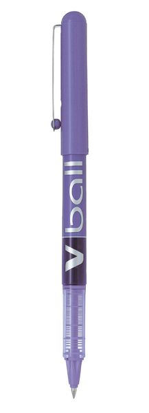 Pilot BL-VB-5 VBall Liquid Ink Pen - Box of 12 - Violet
