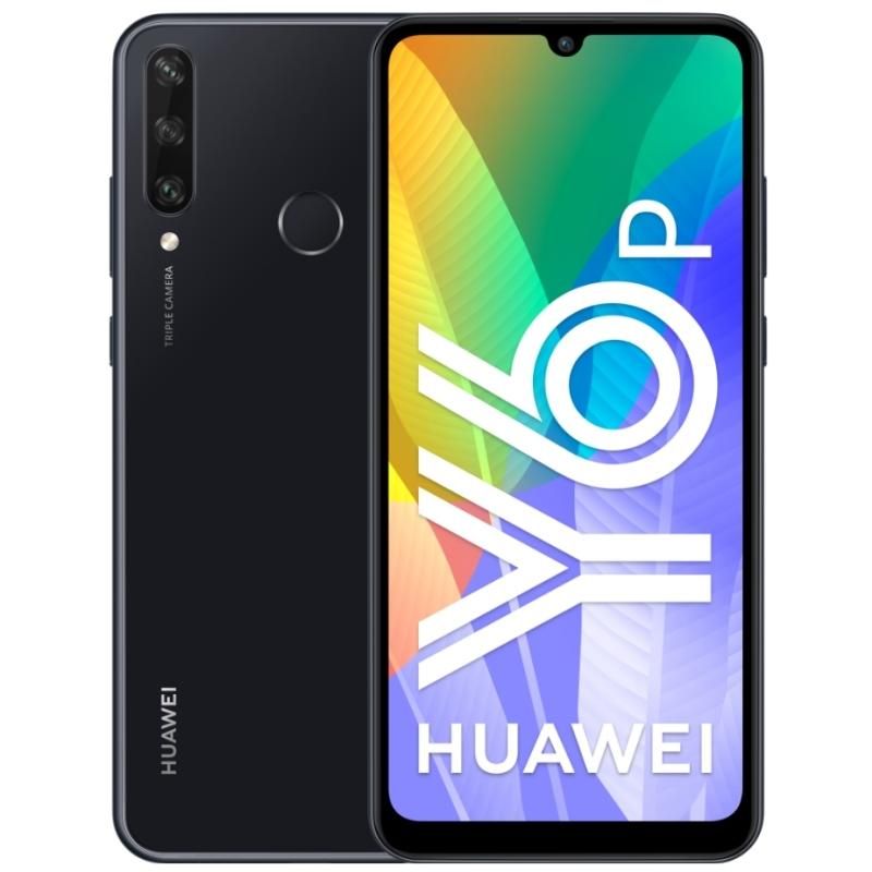 Huawei Y6p - 64GB Single Sim - Midnight Black - Refurbished