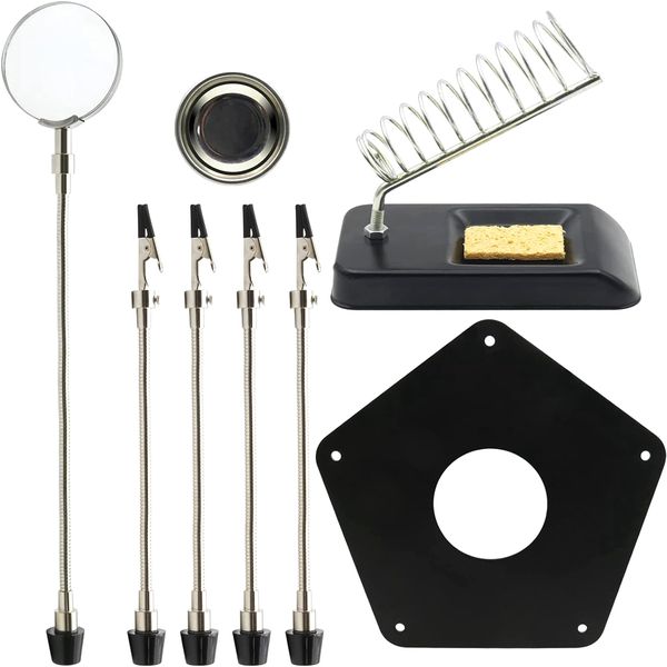 Soldering Third Hand Soldering Tool Holder With Soldering Iron Stand