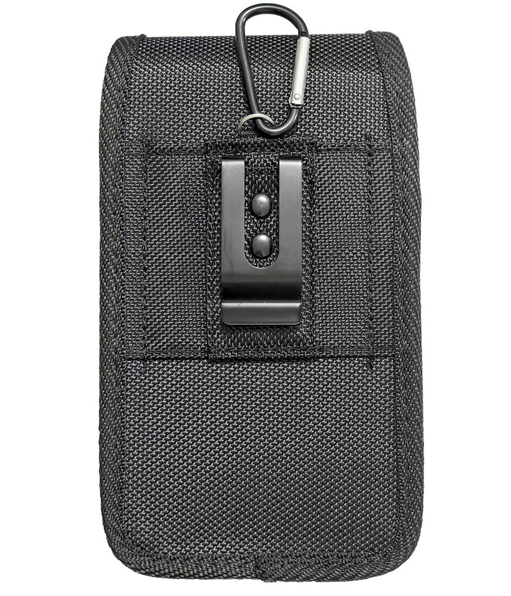 Heavy-Duty Dual Phone Holster, Secure Fit with-Grade Large Belt Clip