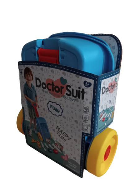 Doctor Suit - Doctor Set Play Suitcase with Accessories