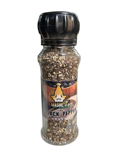 Black Pepper Crushed 147g Mash'ed