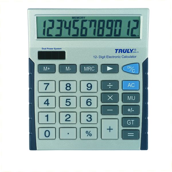 Truly 2008 - 12 Digit Desktop Calculator
