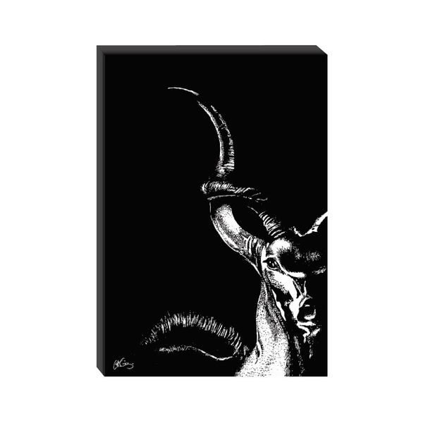 African Kudu Canvas Wall Art – Home Decor 29,7x42cm