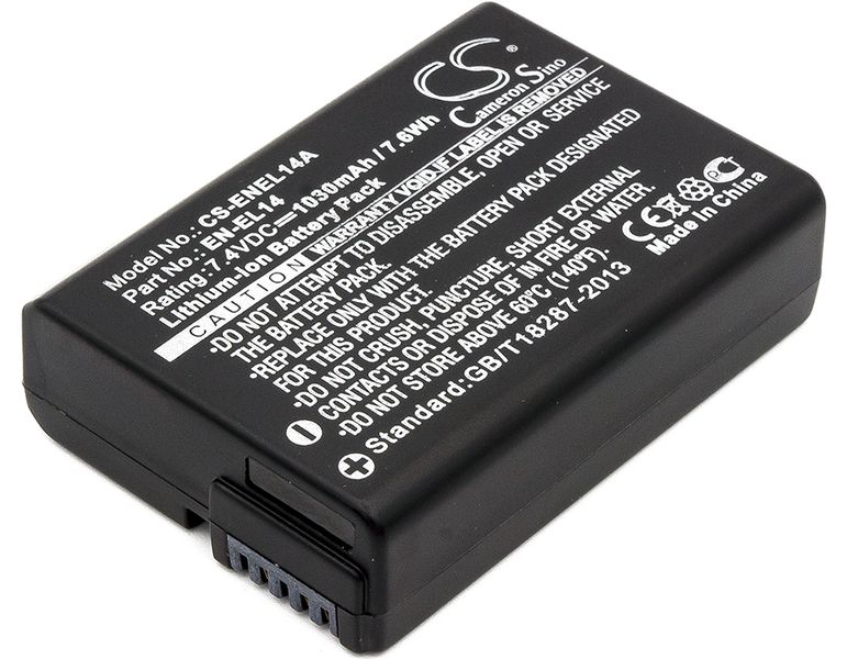 NIKON Coolpix;DSLR replacement battery