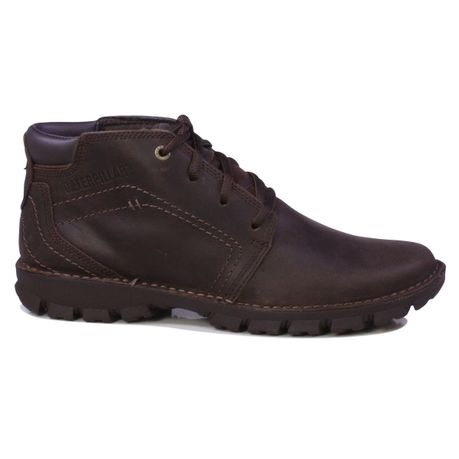 Caterpillar leather lace up boots best sale