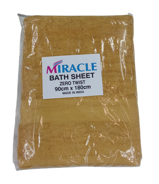 Bath Towel Murstad Colour Zero Twist 90cm X 180cm