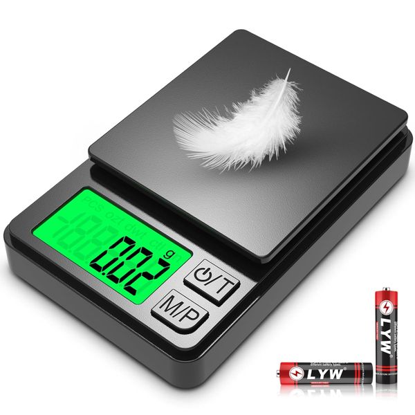 1000g x 0.01g Precision Gram Scale,Small Digital Scale Grams Ounces Grains