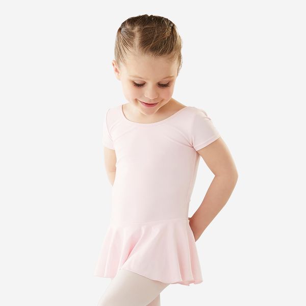 Starever Girls' Ballet Skirted Leotard - Light Pink