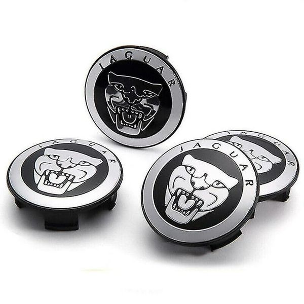 Jaguar Centre Caps-58mm - 4pk