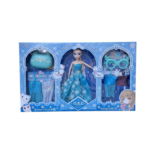 DIY Multi-Outfit Dress-Up Doll Set