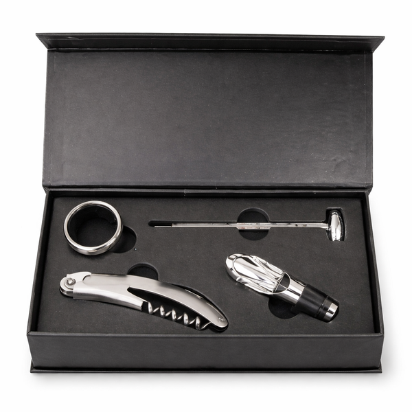Stainless Steel 4 Piece Bar Set