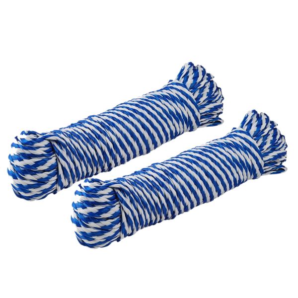 2 Pack Of 7MM X 30M Ski Rope