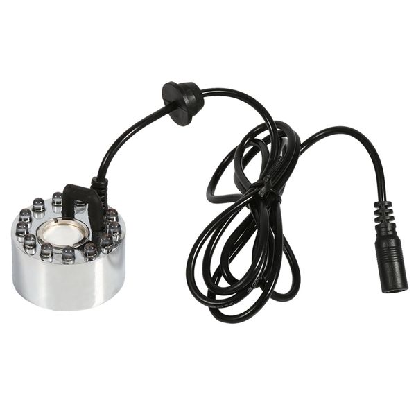 24V Color Changing Ultrasonic Mist Maker Water Fountain Atomizer Air Humidi