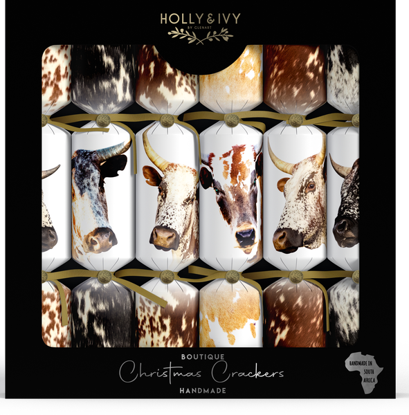 Holly &amp; Ivy Christmas Crackers - Boutique Nguni