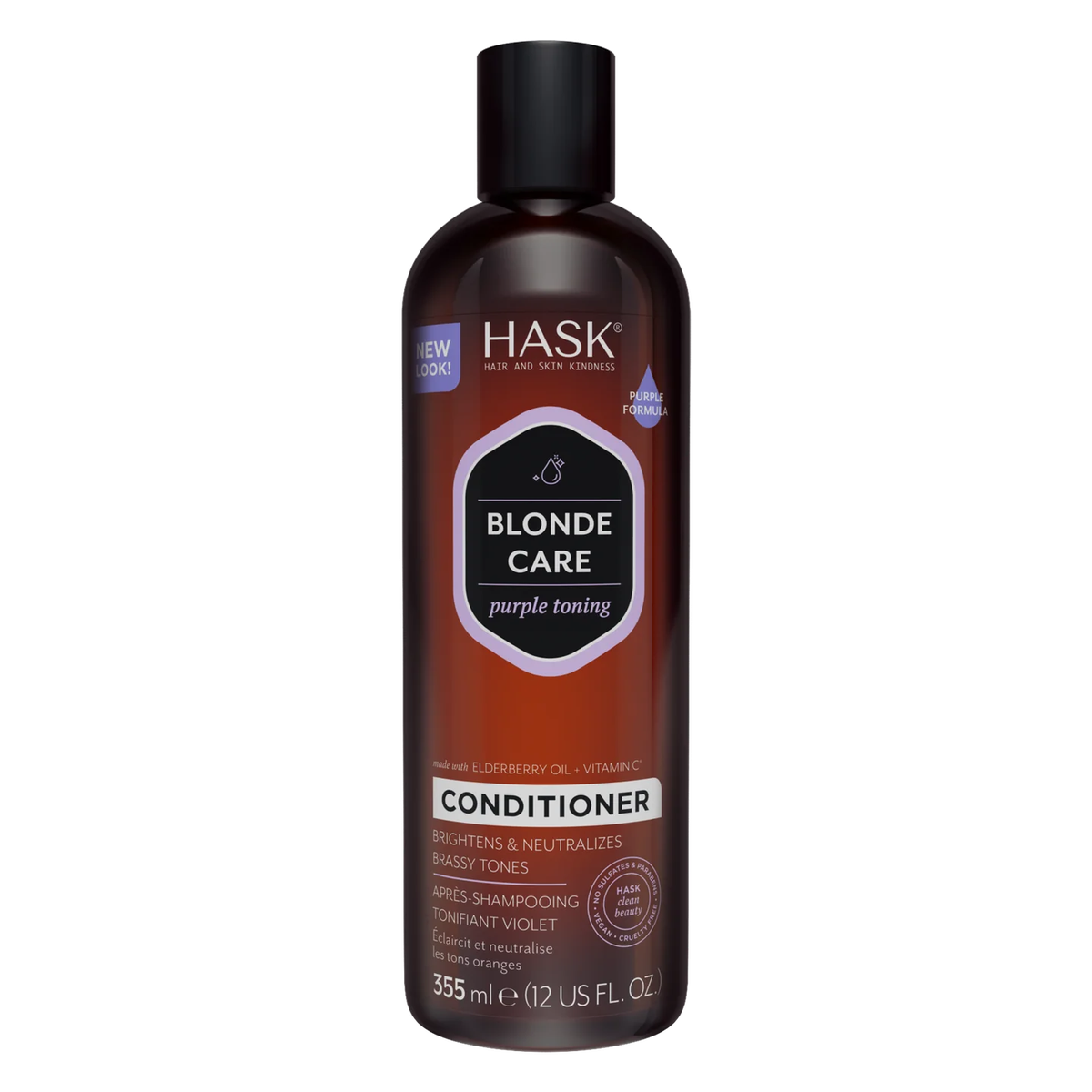 Hask Blonde Care Purple Conditioner 355ml