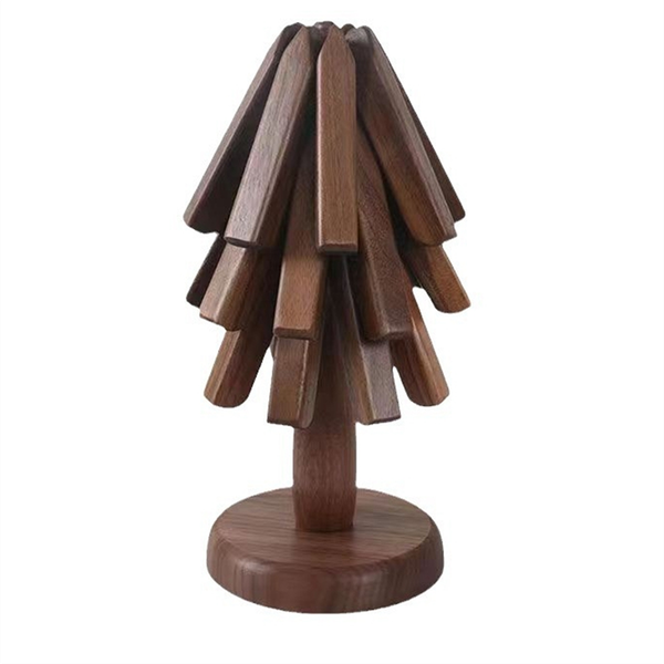 Wood Tree Shape Placemats Bar Home Decor