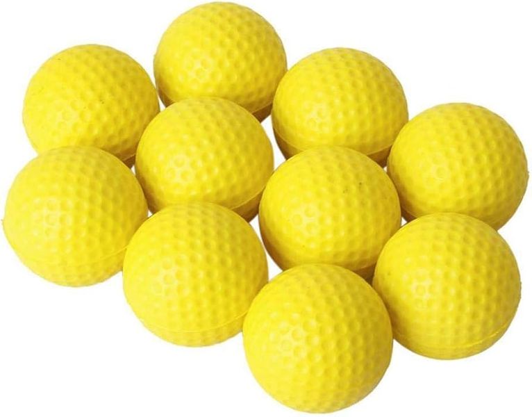 Indoor And Outdoor Training Golf Balls - 10Pieces