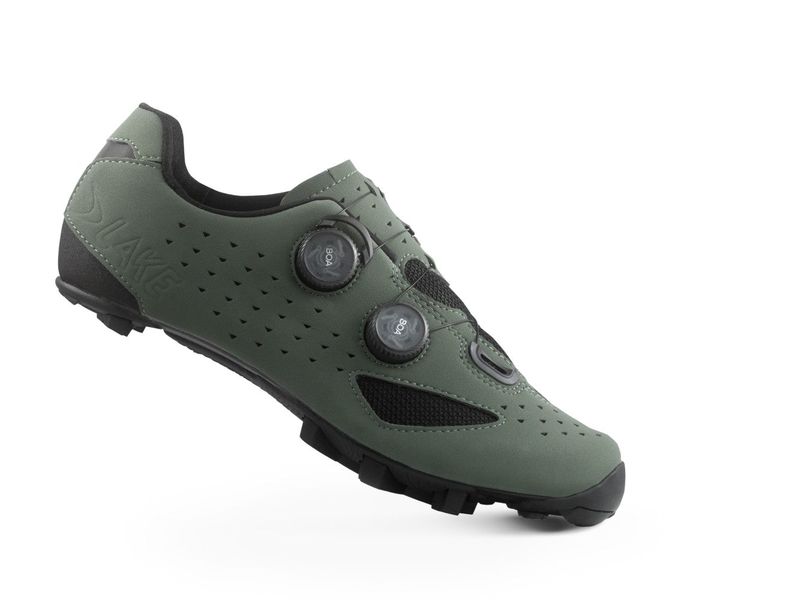 Lake Cycling Shoes MX 238 Gravel Wide Beetle/Black