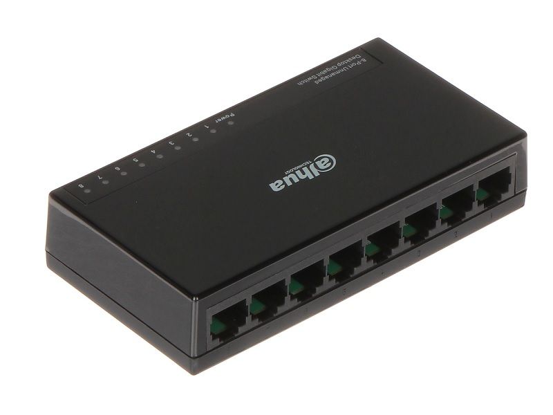 Dahua 8-Port Unmanaged Desktop Gigabit Switch