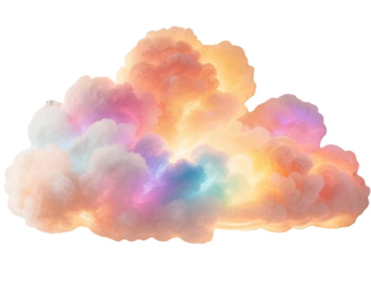 DIY USB-Powered Thundercloud LED Light Decor(LED200CM)