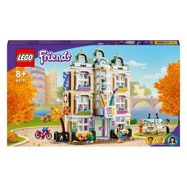 LEGO® Friends Emma’s Art School 41711 Building Toy Set (844 Pieces)