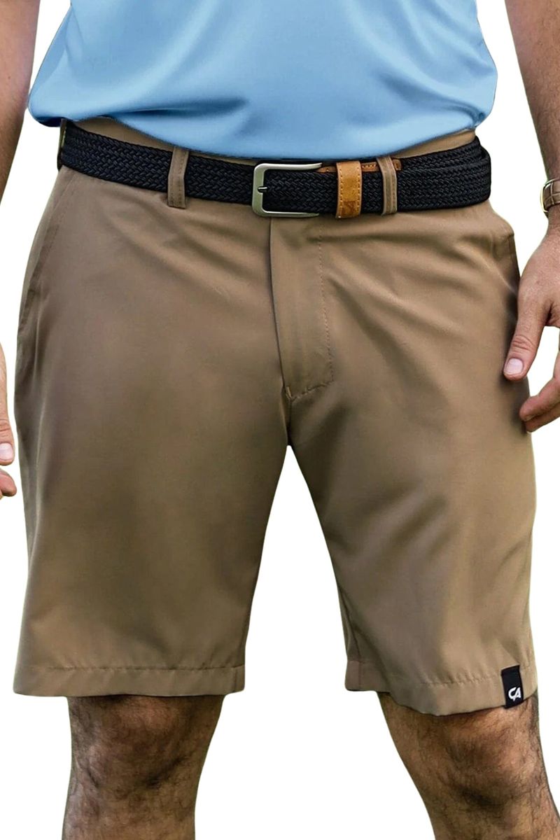CA Pure Motion Golf Shorts - Desert Khaki
