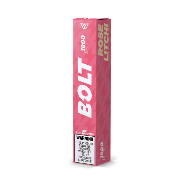 BOLT 1800 PUFF Disposable 5ml - Rose Litchi - 20mg/2%