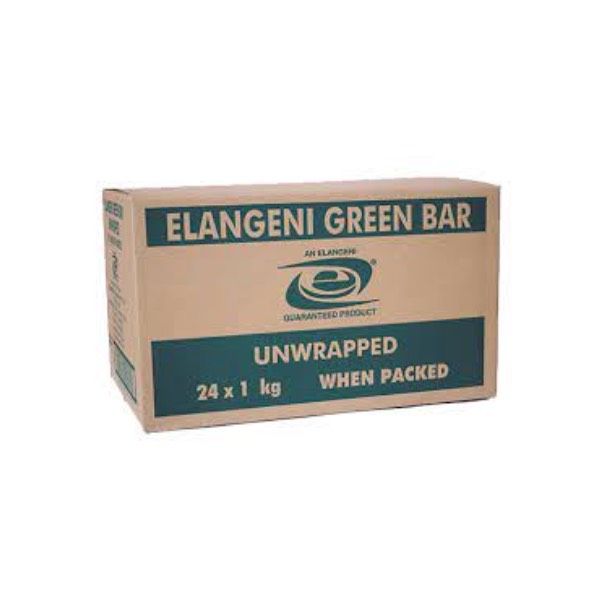 Elangeni Green Bar 1kg (Pack of 24)