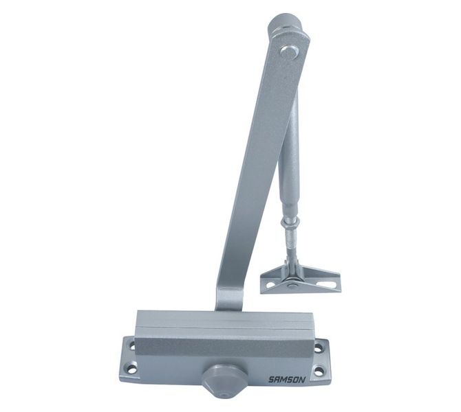 Dortello Door Closer Silver 45 kg