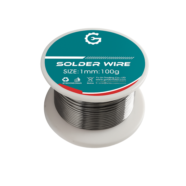 Solder Wire 100g - Tin Lead, Flux Core, Fine Tip