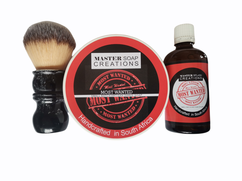 Shaving soap &amp; Aftershave Splash &amp; Shaving Brush Combo