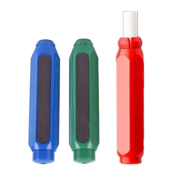 Office Teacher Classroom Magnetic Chalk Holder Extension (10cm)- 3pc