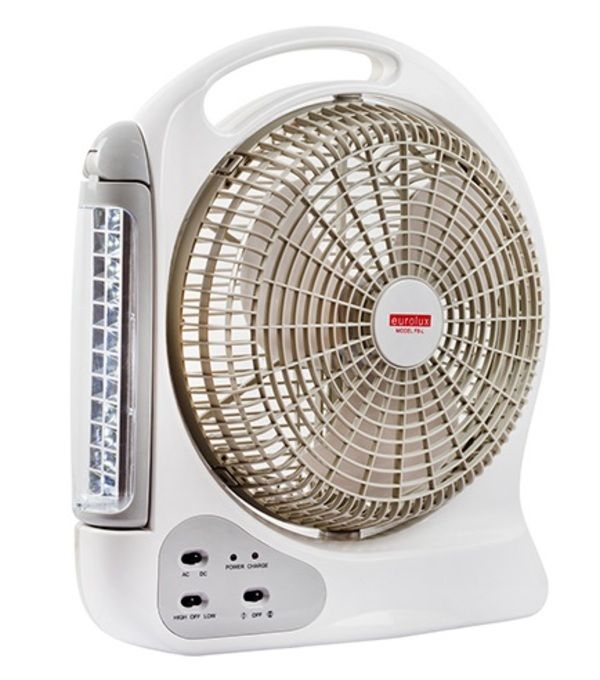 Rechargeable Portable Fan & 24W LED Light