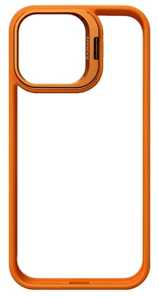 Bracket Lens Case for iPhone 14 Series - Orange