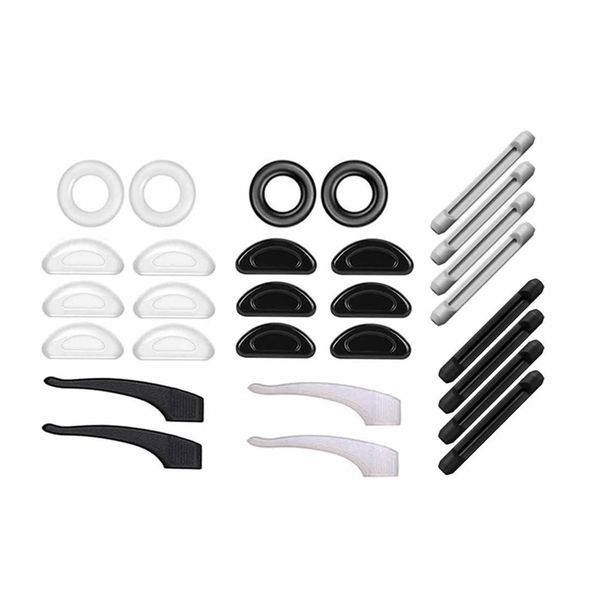 14Pairs Ear Gripper Holders for Eyeglass Nose Pads Silicone Anti -Slip Tips