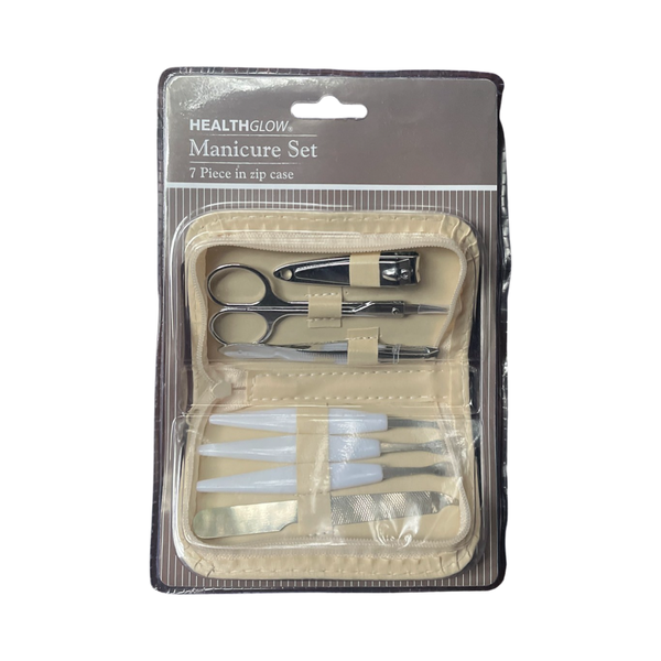 Manicure Set 7 Piece in Zip Case