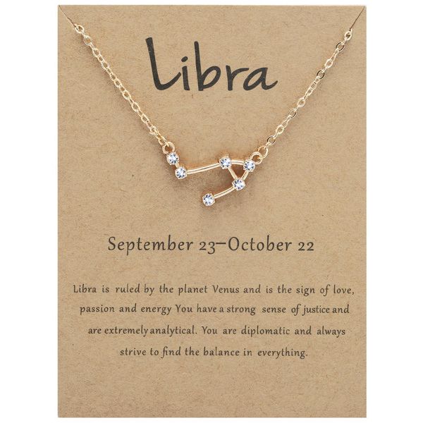 Necklace Birthday Gift Gold Plated Crystal Stars image