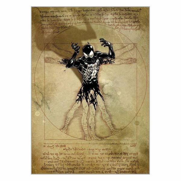 Venom Vitruvian Man Poster - A1