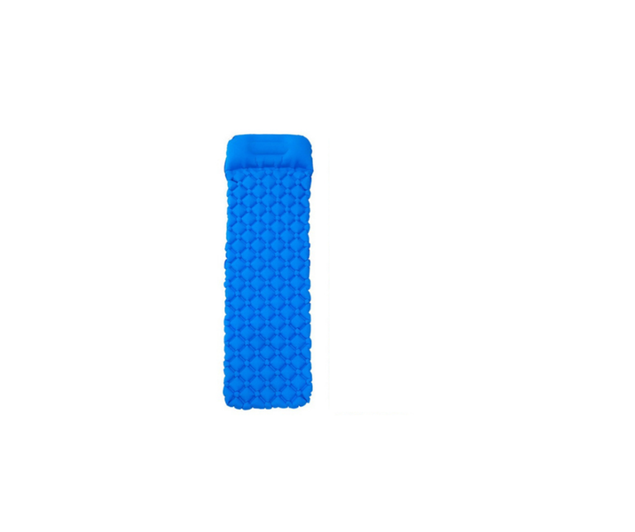 Inflatable Camping Mat with Pillow, Ideal for Hiking and Traveling