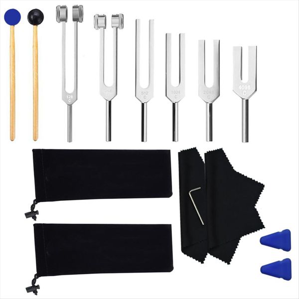 128 Hz Tuning Fork Set Tuning Fork for Healing Chakra Sound Therapy