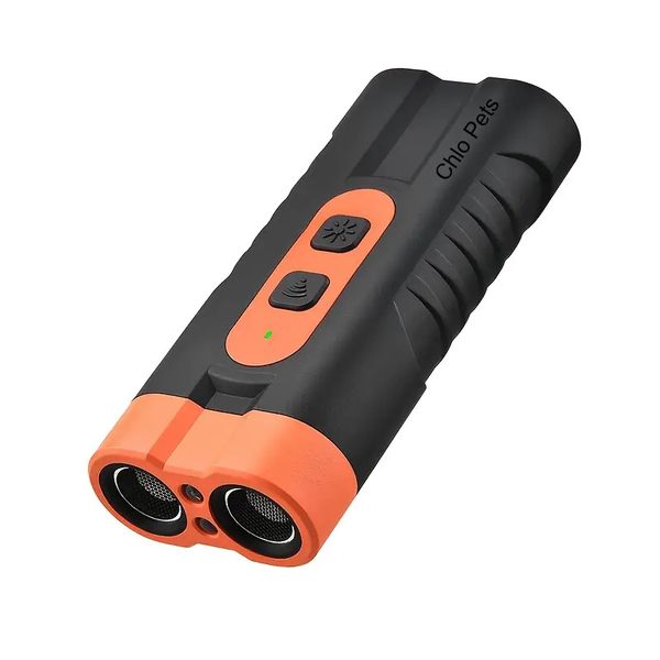 Chlo Pets Dual-Head Ultrasonic Dog Repeller - Long-Distance Bark Control