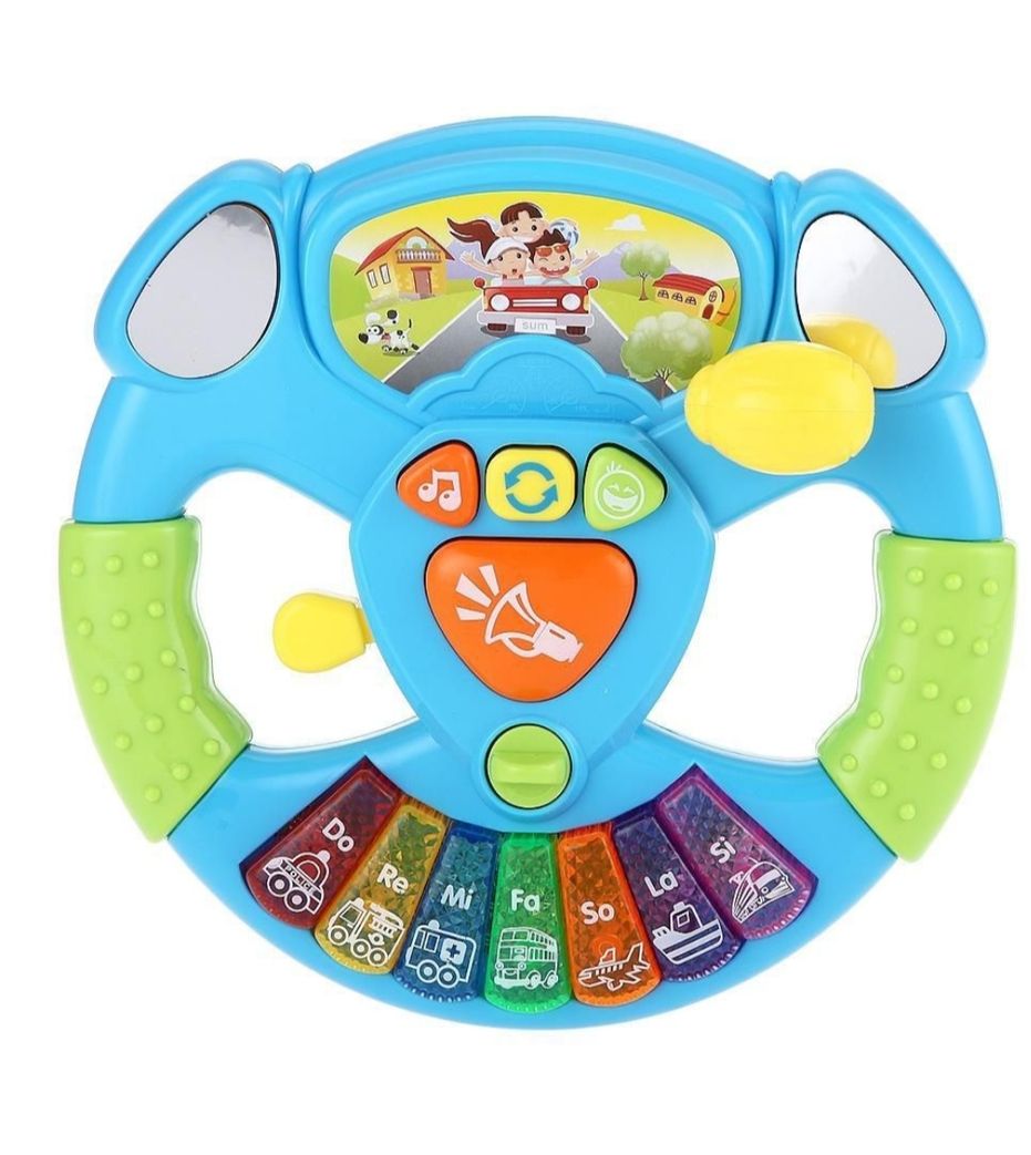 racing car adventure steering wheel toy