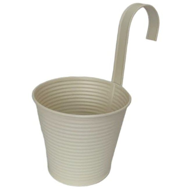 PH Garden - Metal Hanging Plant Pot 14cm Cream