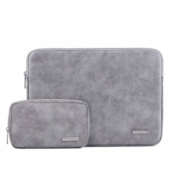 Canvas Artisan - 13 - 13.9 Inches Laptop Sleeve - Grey