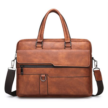 Men Laptop Bag Case Business Briefcase Satchel PU Leather Shoulder Bag Shop Today. Get it Tomorrow takealot