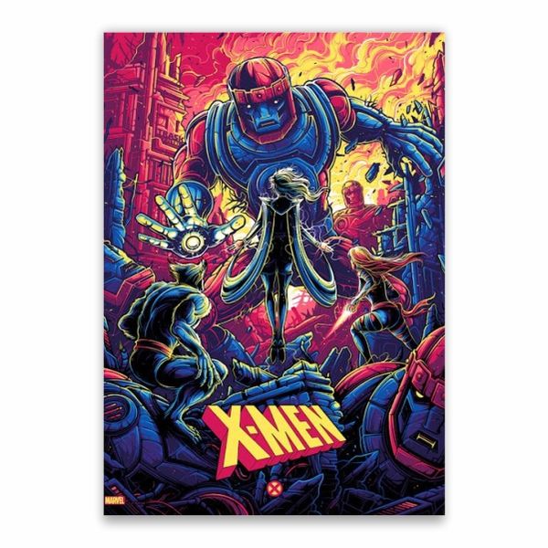 X-Men Battle Poster - A1