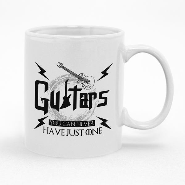 Guitars You Can Never Just Have One Mug Ideal Gift for Musician