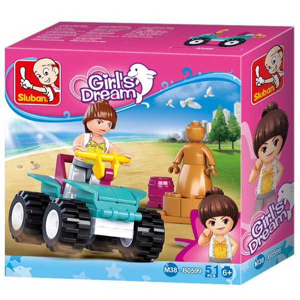 Sluban Quad Bike - 51 Piece