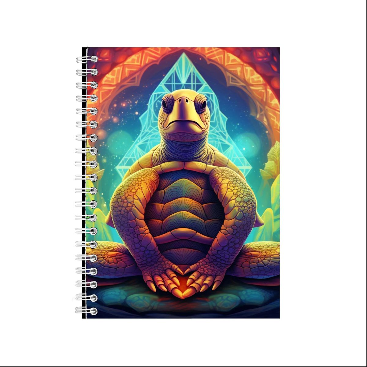 Psychedelic Sea Turtle 1 Notepad A5 Gift Idea | Shop Today. Get it ...